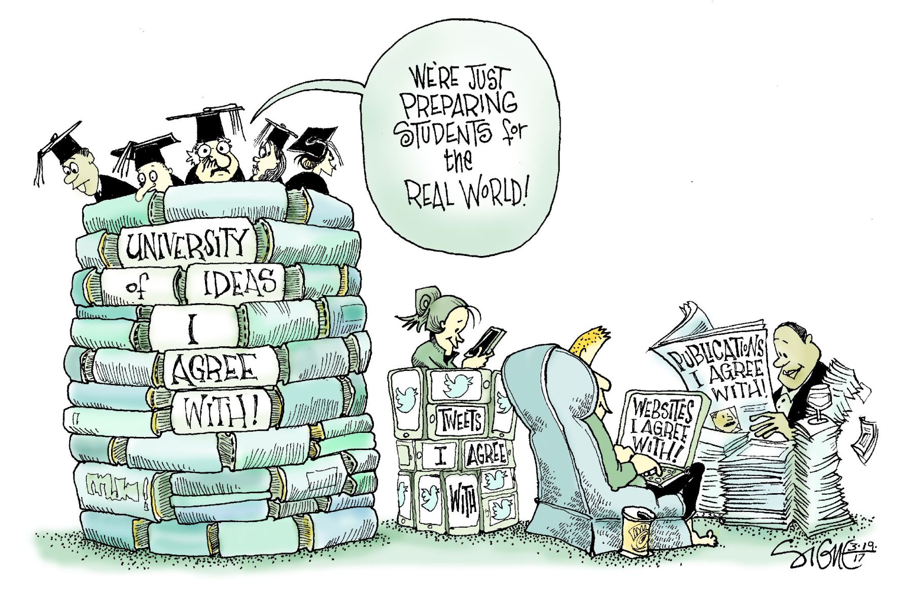 Signe Wilkinson editorial cartoon